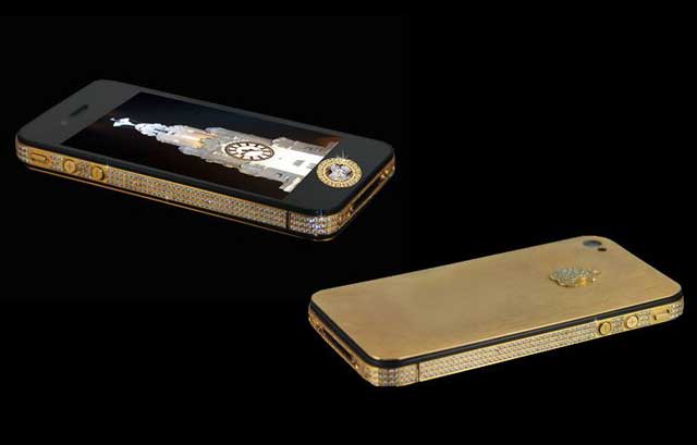 Top-10-Most-Expensisive-Mobile-phones-in-the-world-iphone-4s-Elite-Gold