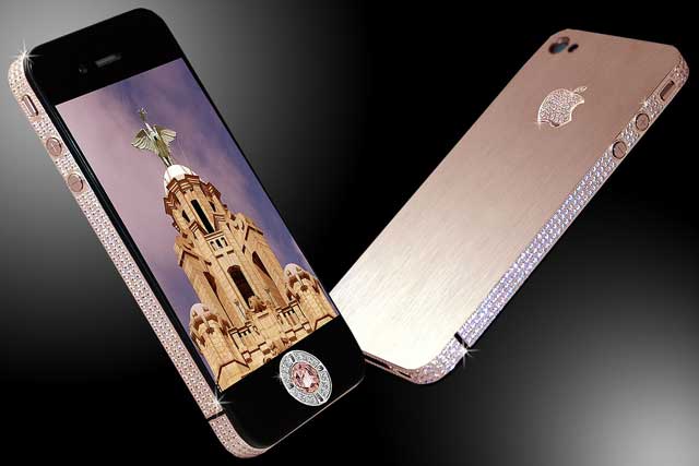 top-10-most-expensive-phones-iphone-4-diamond-Rose